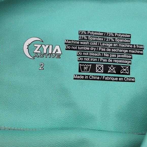 Zyia Active Leggings Firecracker Shimmer Light  Sz 2 bundle - Picture 15 of 16